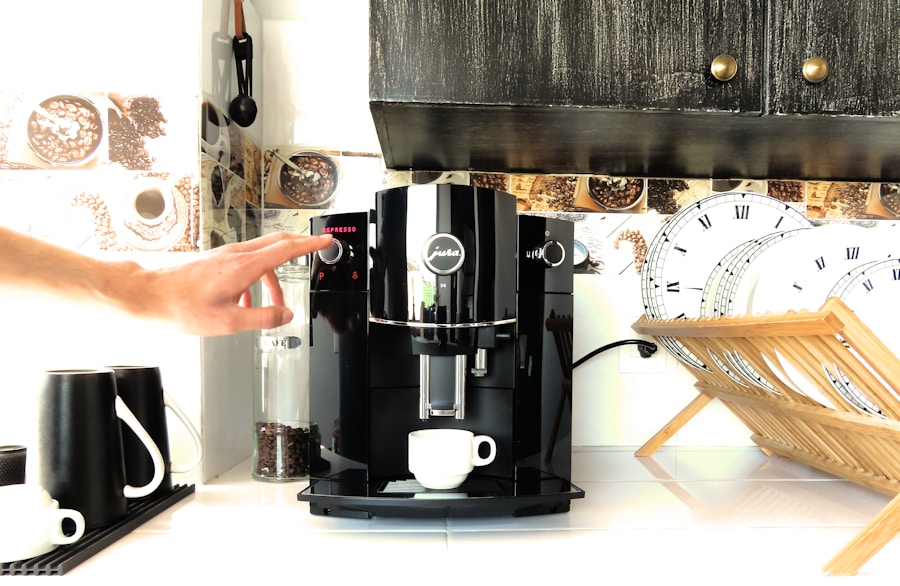 Photo Coffee maker machine