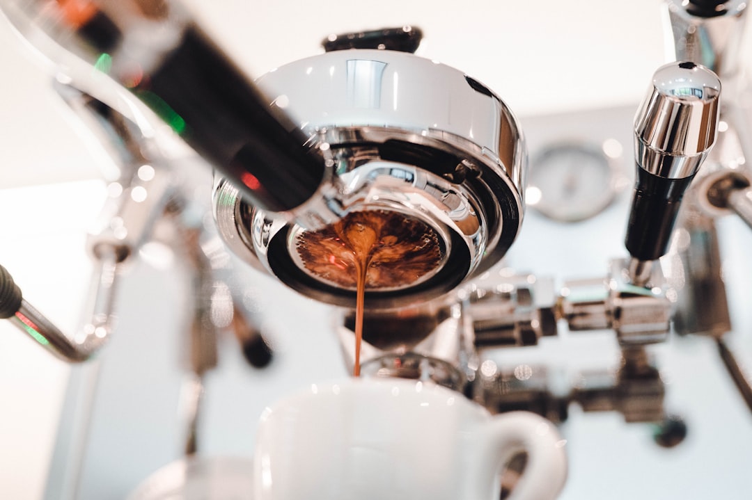 Photo Coffee brewing