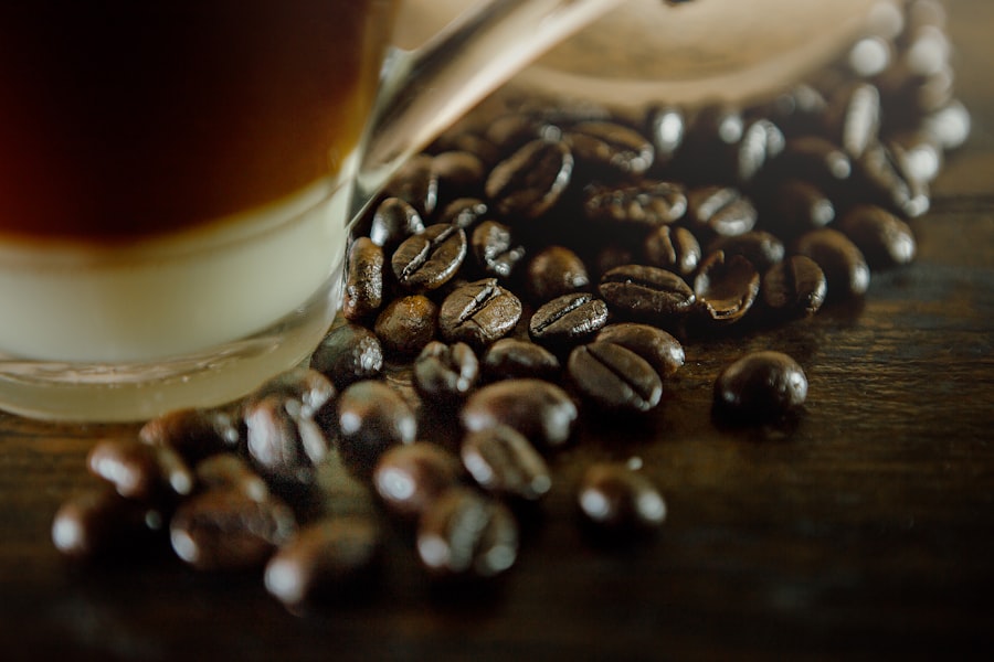 Photo Coffee brewing